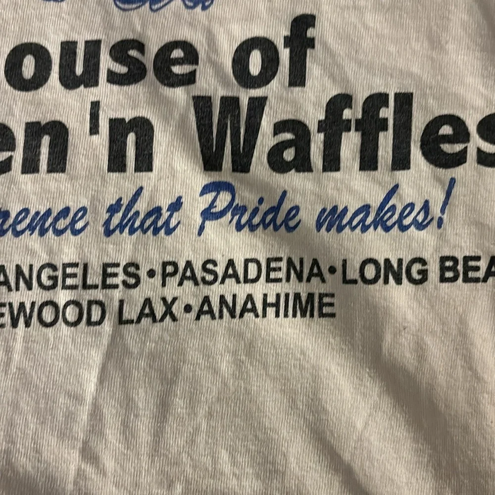 RARE Roscoe’s House Of Chicken ‘n Waffles “ANAHIME” Baseball Shirt - XL 🍗🧇 - Picture 6 of 8